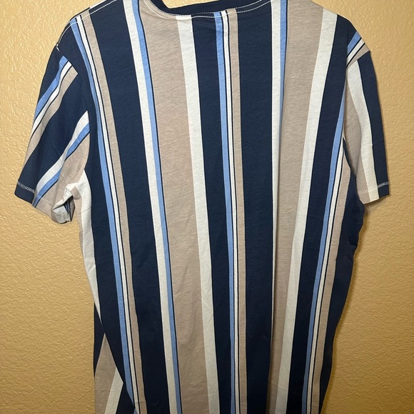 Free Planet Blue and Gray Short Sleeve Tee - Picture 2 of 3